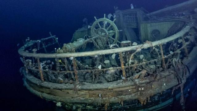 Stunning details of iconic shipwreck Endurance revealed in never-before-seen footage