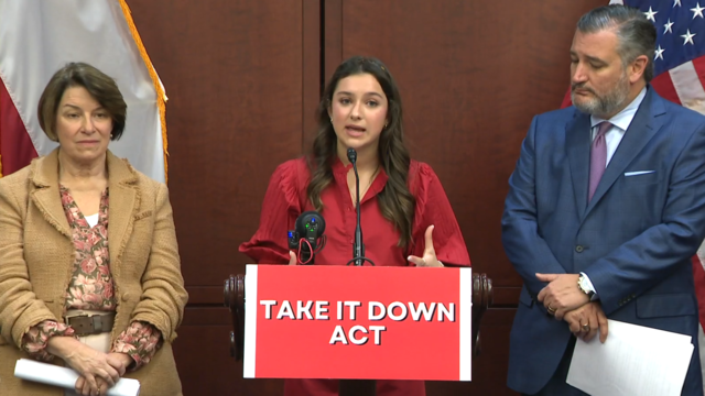 Teen victim of AI-generated "deepfake pornography" urges Congress to pass "Take It Down Act"